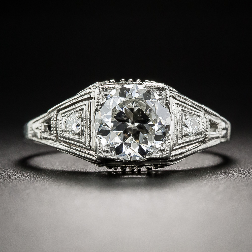 Tiffany platinum .24 carat VVS2-E solitaire engagement ring size 6.25 with  cert