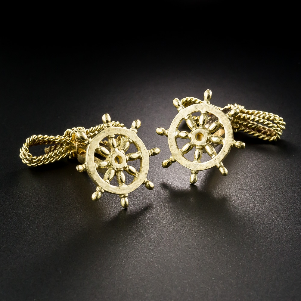 18K Nautical Cufflinks