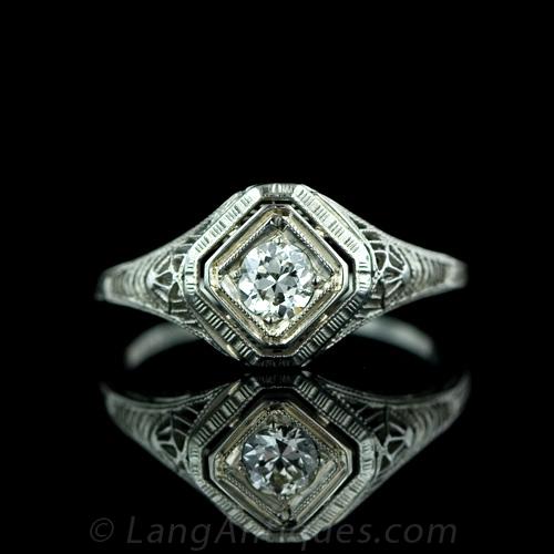 .25 Carat Art Deco Diamond Ring