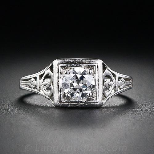 .33 Carat Vintage Diamond Ring