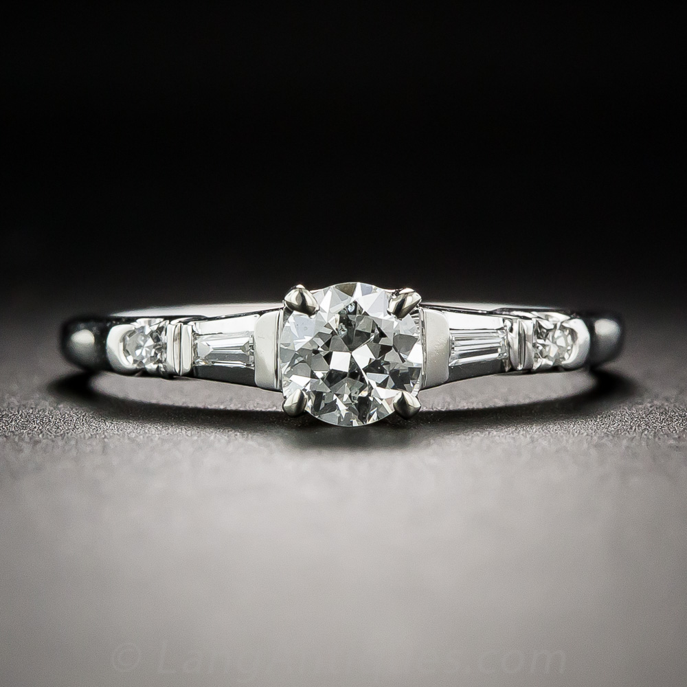 Vintage Estate 5 Carat Colombian Emerald Diamand Wedding Ring 14k Yellow  Gold FN | eBay