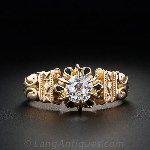 .40 Carat Victorian Engagement Ring