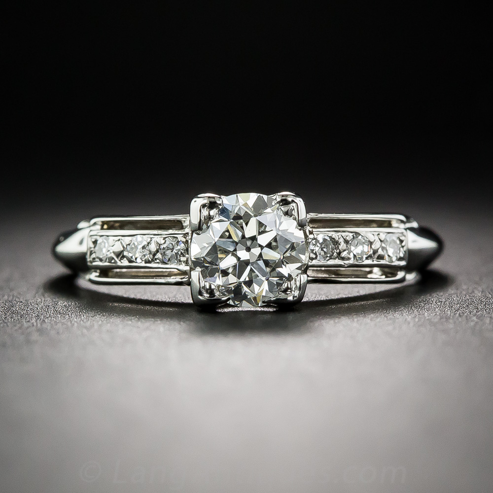 .60 Carat Diamond Vintage Engagement Ring by Jabel - GIA H VS1