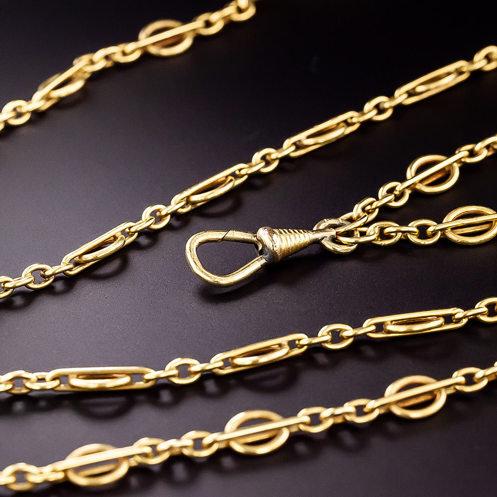 Vintage chain necklace online