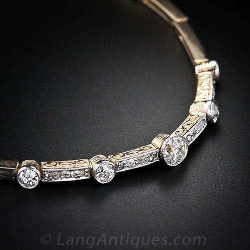 Antique Diamond Bracelet