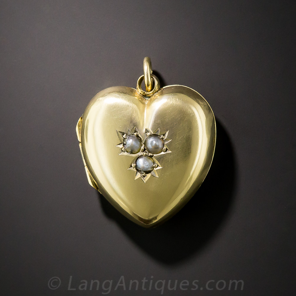 Antique English Victorian Locket