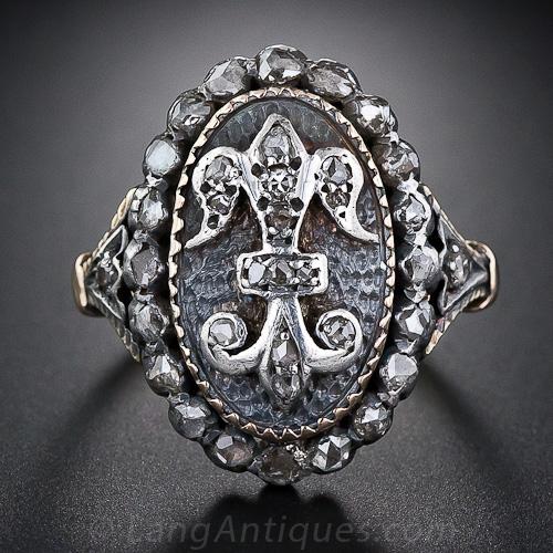 Antique Fleur-de-Lis Ring