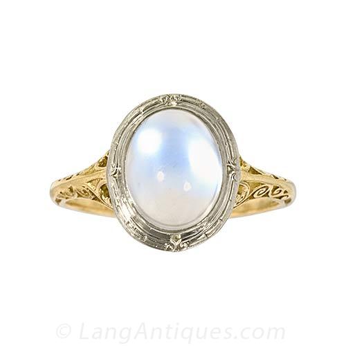 Antique Moonstone Ring