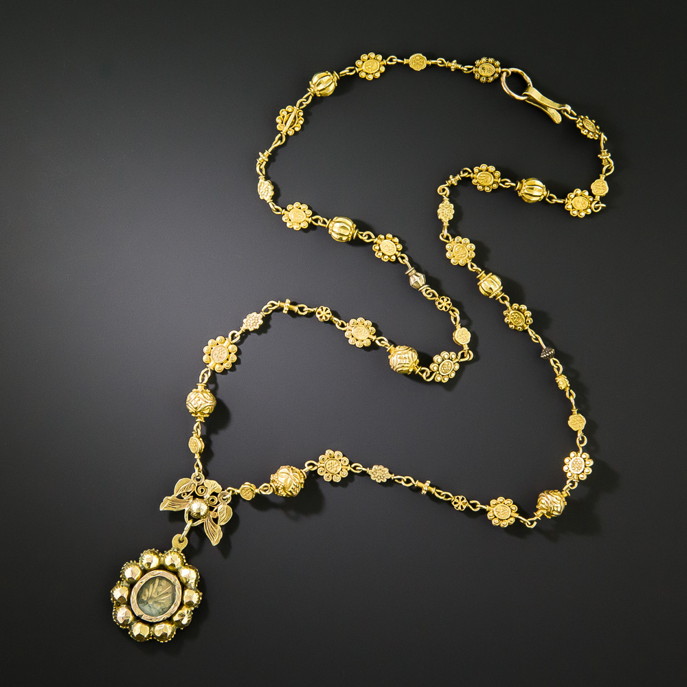 Antique Reliquary Necklace, Circa 18th19th Century