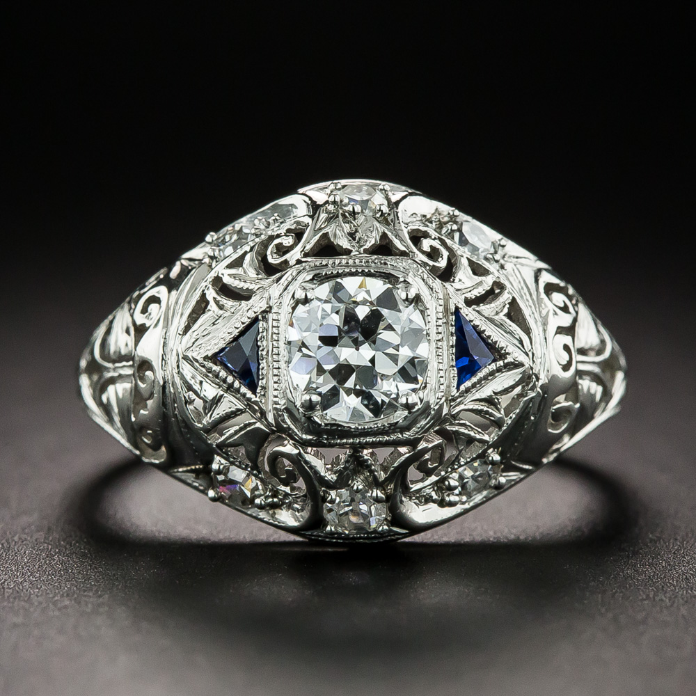 Blue Gray Sapphire Engagement Ring | Custom Engagement Rings | Gemstone  engagement rings sapphire, Grey sapphire engagement ring, Engagement rings  sapphire