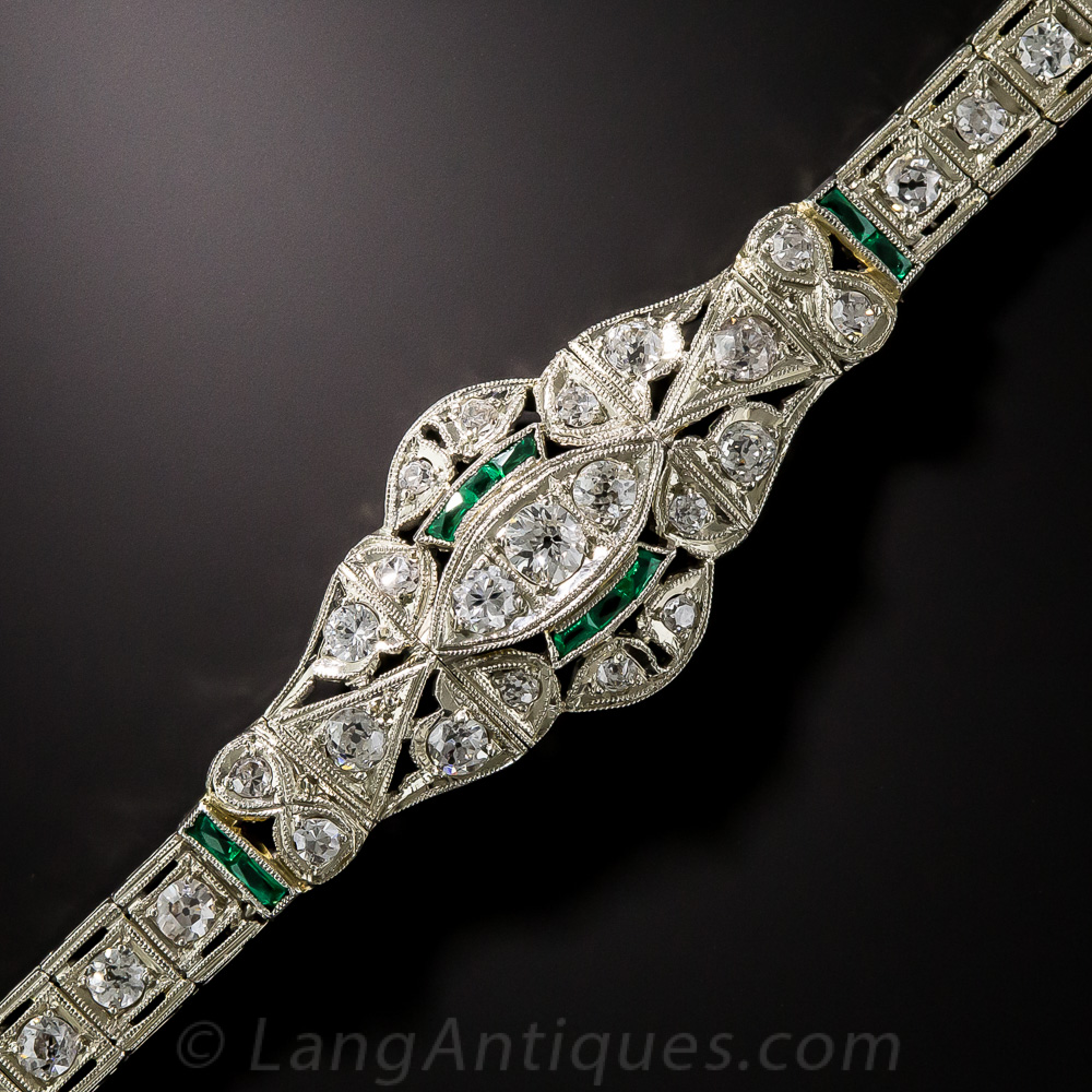 Art Deco Diamond Bracelet