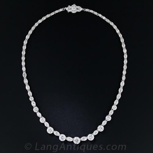 Art Deco Diamond Necklace