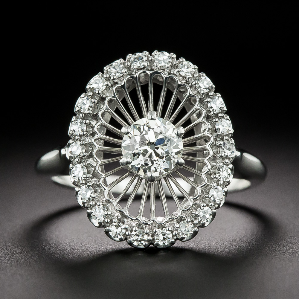 Art Deco Diamond Ring by C.D. Peacock