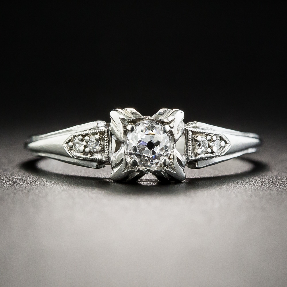 18K Rose Gold & 0.11 Carat Diamond Ring (1.5gm) – Virani Jewelers
