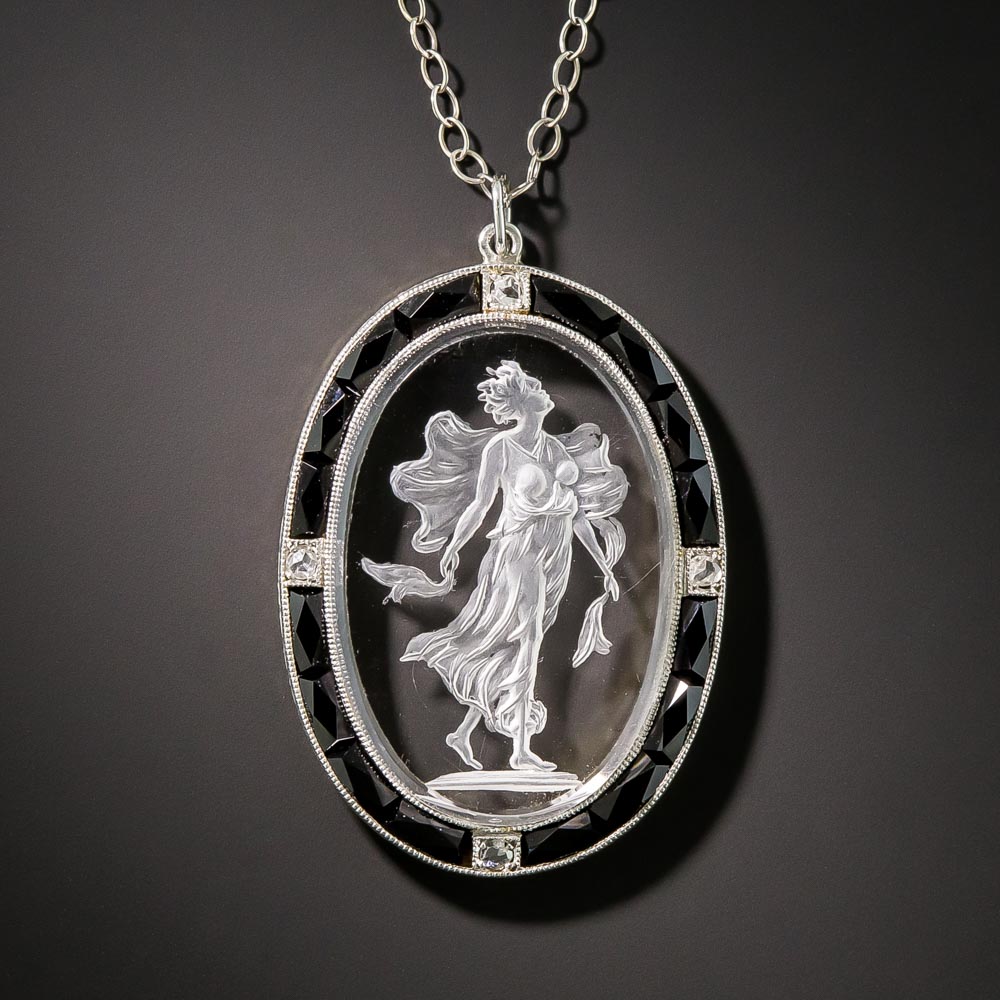 Intaglio pendant best sale