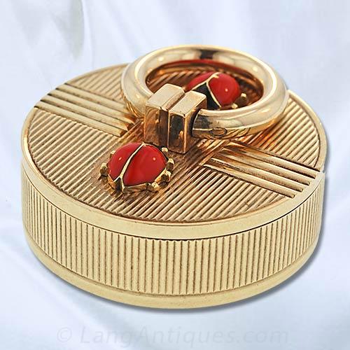 Cartier Ladybug Pillbox