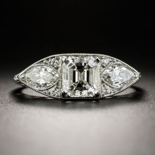 1.04 Carat Diamond I VVS1 GIA, Platinum Ring by Jones and Woodland