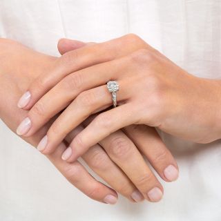 1.50 Carat Estate  Diamond Engagement Ring