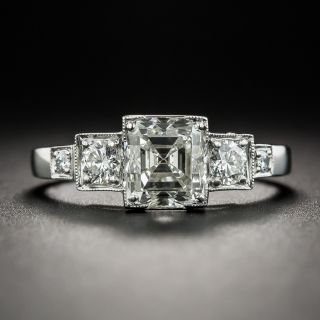 1.54 Carat Emerald Cut Diamond Ring - GIA J VS2 - 2