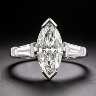 1.92 Carat Marquise-Cut Diamond Engagement Ring - GIA J SI1 - 2