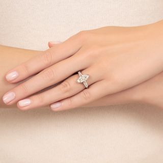 1.92 Carat Marquise-Cut Diamond Engagement Ring - GIA J SI1