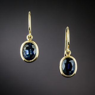 Sapphire Dangle Earrings - 3