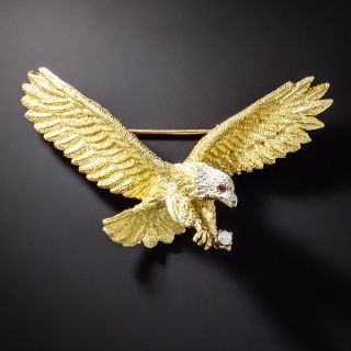 Eagle Brooch By Maurice Guyot - 2