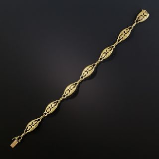 18K French Art Nouveau Bracelet