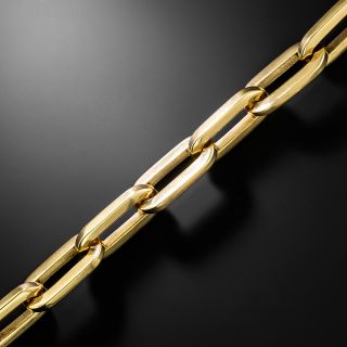 18K Gold 'Paper Clip' Bracelet - 2