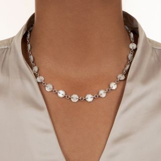 Laura Munder Mother of Pearl Link Necklace