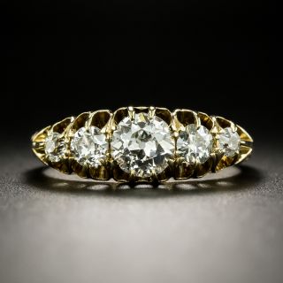 Victorian Graduating Five-Stone Diamond Ring - 2