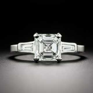 2.01 ct Square Emerald-Cut Diamond Engagement Ring - GIA F VS2 - 3