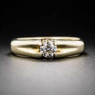 .22 Carat Diamond Vintage Solitaire Engagement Ring