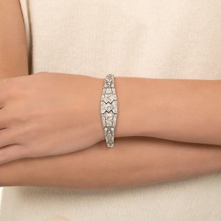 Art Deco Diamond Bracelet 
