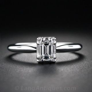 .47 Carat Emerald-Cut Solitaire Diamond Ring