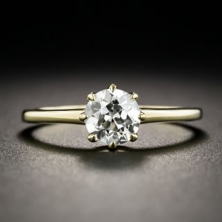 .74 Carat European-Cut Diamond Vintage Style Solitaire Engagement Ring by Lang - GIA K VVS2 - 7