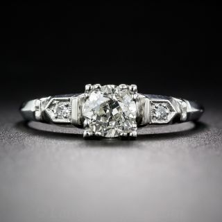 .75 Carat Diamond Late Art Deco Engagement Ring