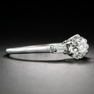 .75 Carat European-Cut Diamond Vintage Engagement Ring - Netherlands