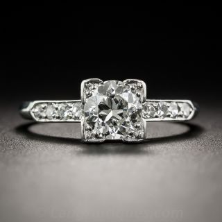 .80 Carat Solitaire Diamond Vintage Engagement Ring