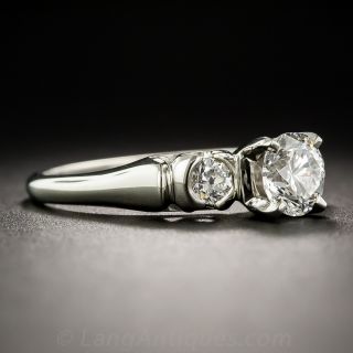 .82 Carat Diamond Vintage Engagement Ring