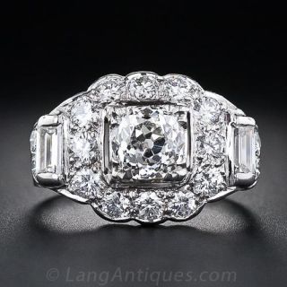 .94 Carat Vintage Style Diamond Ring
