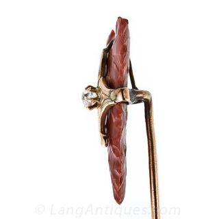 Antique Arrowhead Stickpin