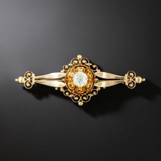 Antique Diamond Brooch, Circa 1890 - 2
