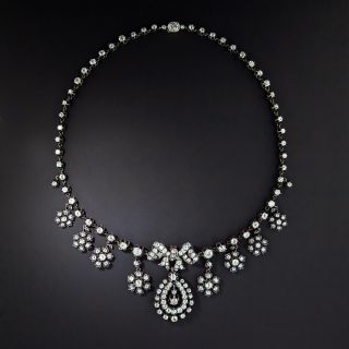 Antique Diamond Necklace - 1