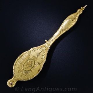 Antique Gold Lorgnette  - 2