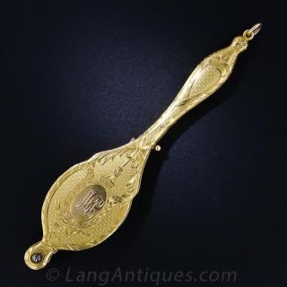 Antique Gold Lorgnette 
