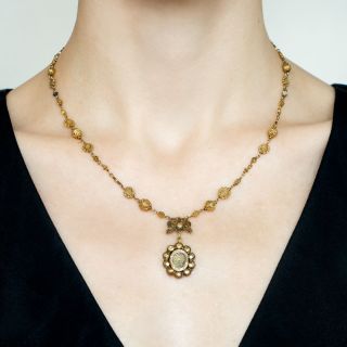Antique Reliquary Necklace, Circa 18th-19th Century