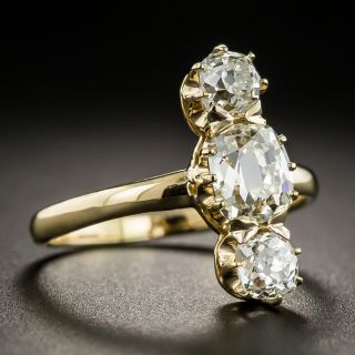 Antique Three-Stone Diamond Ring