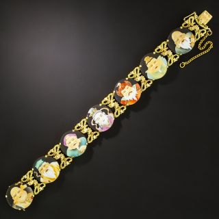 Arita Button Bracelet with Dragon Links - 7