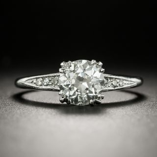 Art Deco 1.07 Carat Diamond Engagement Ring - GIA I VS2 - 2
